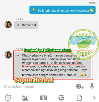 Obat Telat Datang Bulan Tradisional Terbukti Mujarab - TESTIMONI QNC JELLY GAMAT
